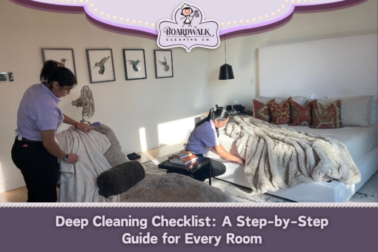 Deep cleaning checklist in Austin TX