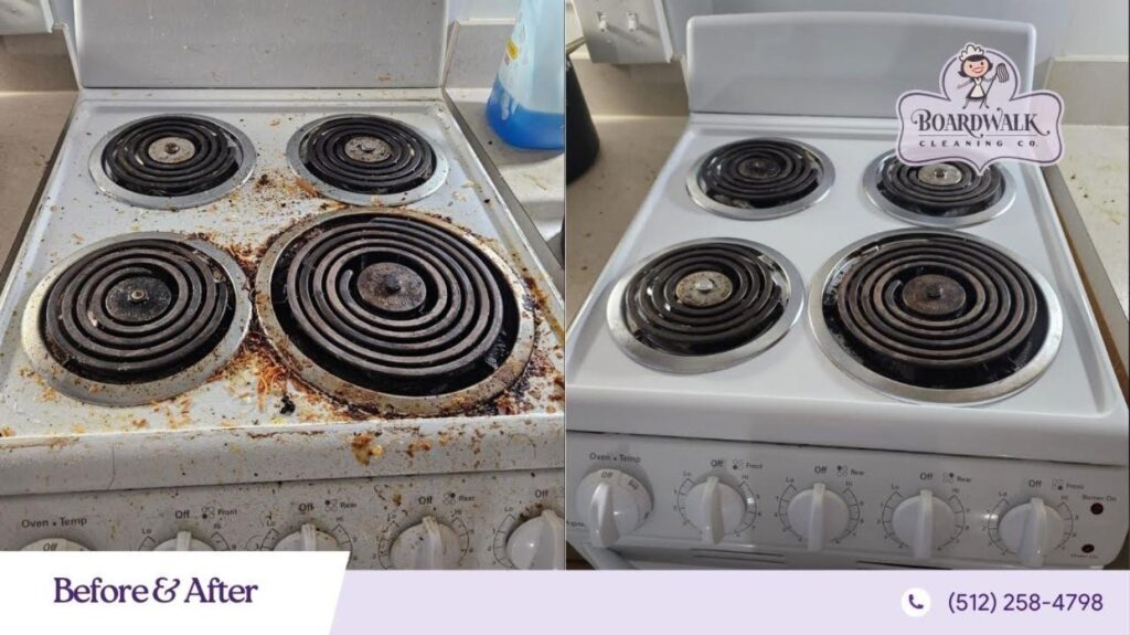 Spotless Kitchen & Bathroom Move Out in Austin 78728