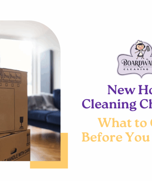 New Home Cleaning Checklist